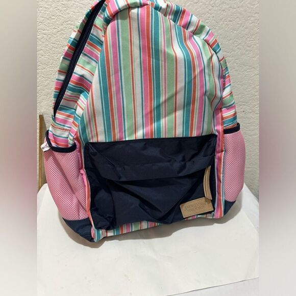 Jadelynn Brooke Backpack  in Pink Stripe New condition - Picture 3 of 12